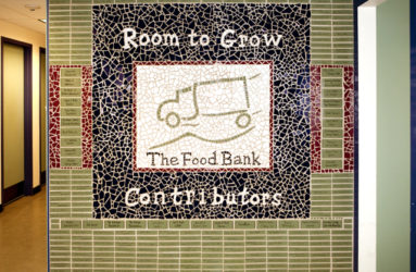 The Food Bank of Western MA: Room to Grow Capital Campaign Donor Appreciation Wall
